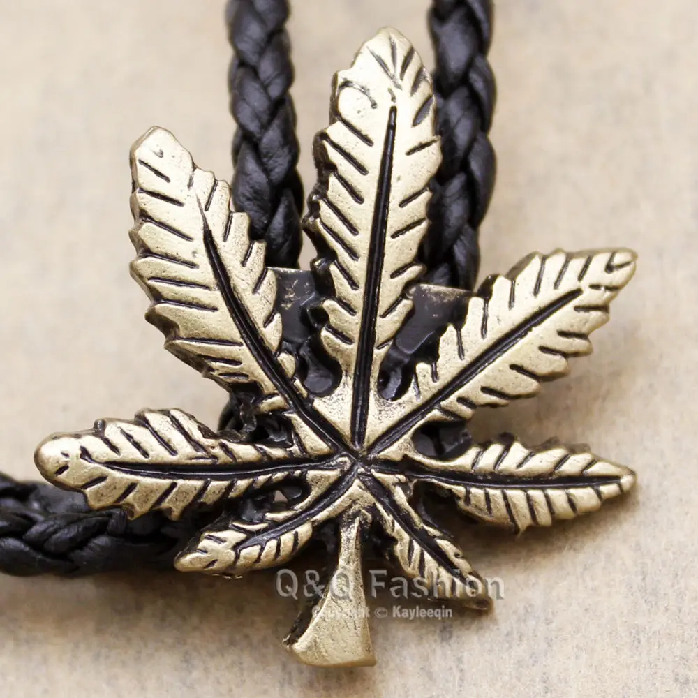 Мужской ковбойский галстук-бабочка винтажный Кожаный Галстук-бабочка с Кленовым