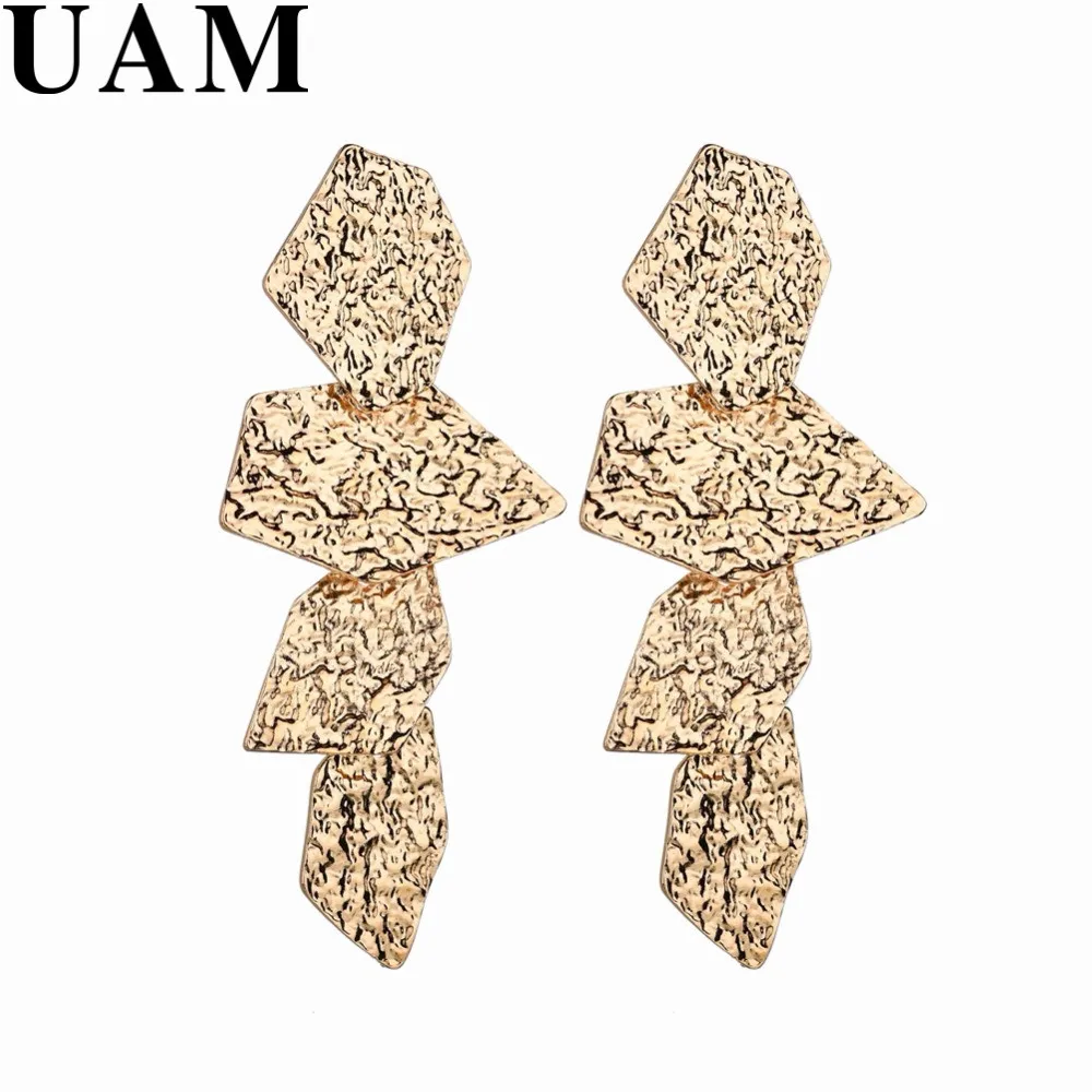 Женские серьги-подвески UAM Необычные Длинные серьги в стиле панк уникальный