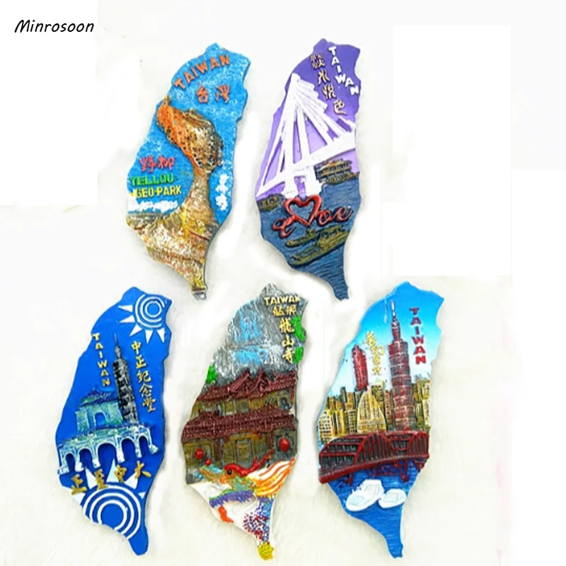 1 шт. Лидер продаж Тайвань Китай Туристические Сувениры Смола ручной работы