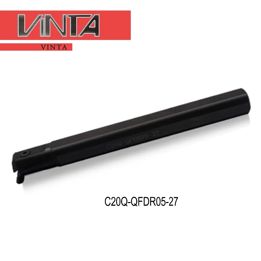 C20Q-QFDR05-27/C25R-QFDR07-33/C32S-QFDR09-42 токарный станок с ЧПУ внутренние пазовые и Токарные Инструменты держатель инструмент сверлильный брусок