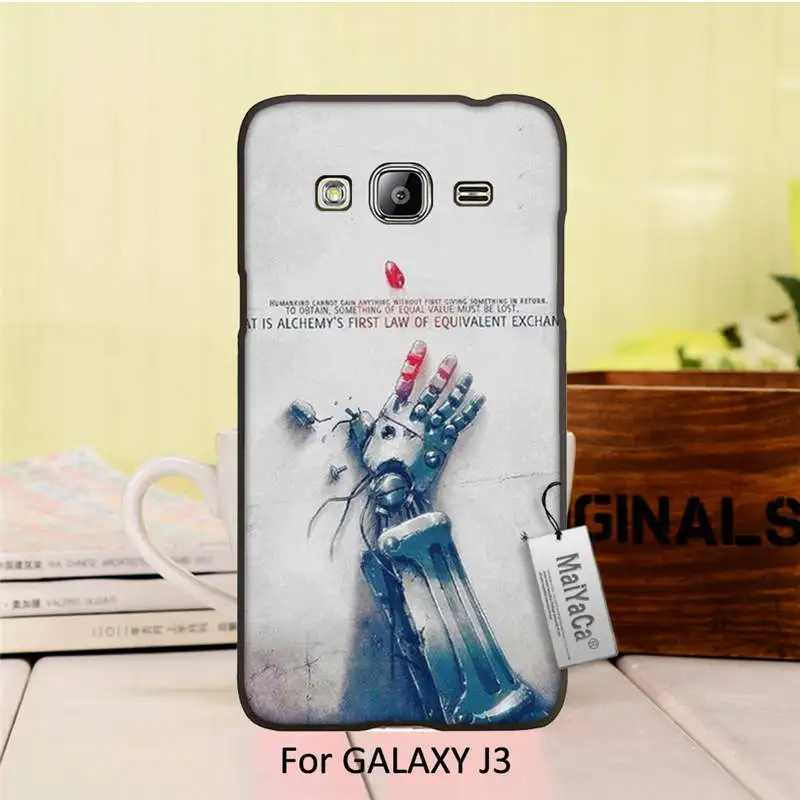 Образец Стиля Роскошных Аксессуаров Оболочки Оригинальный Черный Для GALAXY J3