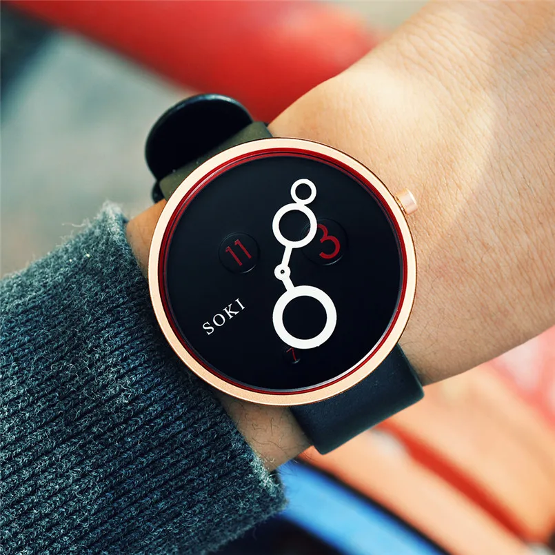 Горячие Брендовые мужские часы Роскошные потрясающие модный нейлоновый ремень Аналоговые кварцевые