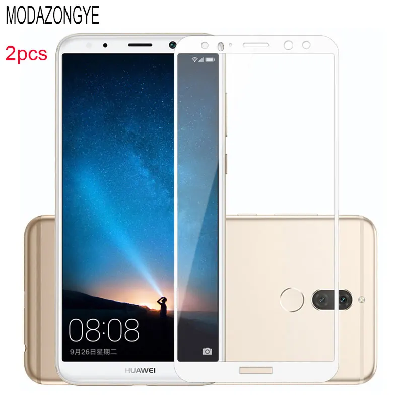 

2pc For Tempered Glass Huawei Mate 10 Lite Screen Protector For Huawei Mate 10 Lite Mate10 lite Screen Protector Flim Full Cover