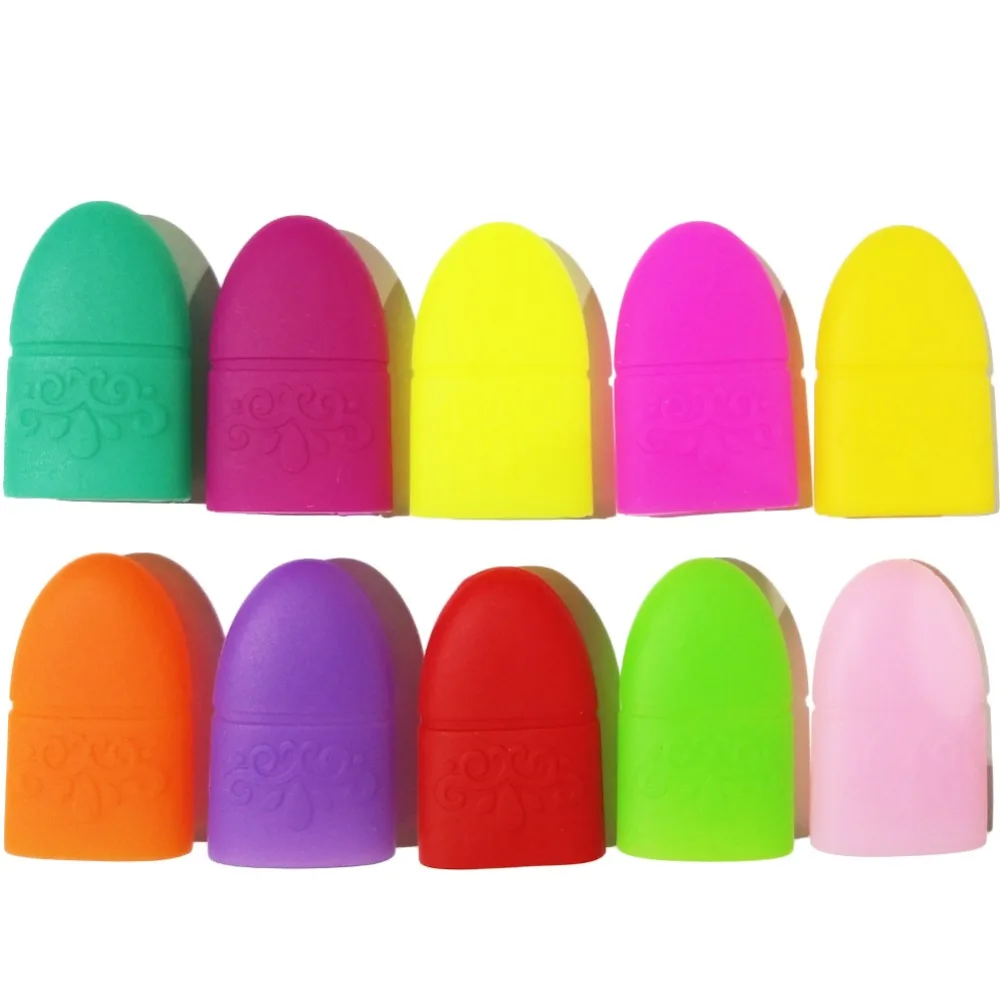 10PC/Set Soak Off Caps Gel Polish Remover Varnishes Remove Cleaner Nail Uv Lak For Manicure Tools | Красота и здоровье