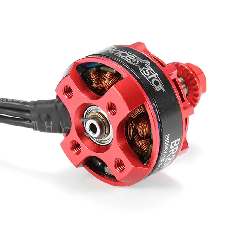 Racerstar 2305 BR2305S Racing Edition 2600KV 2 4S бесщеточный двигатель для X210 X220 250 300 RC Дрон