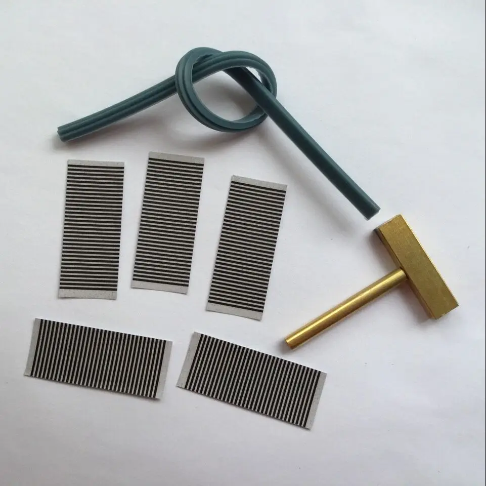 5 ribbons with tip Климат контроль Ленточные кабели дисплей 5 шт. для RANGE ROVER P38 ACC Pixel Замена Ремонт - Цвет: 5 ribbons with tip