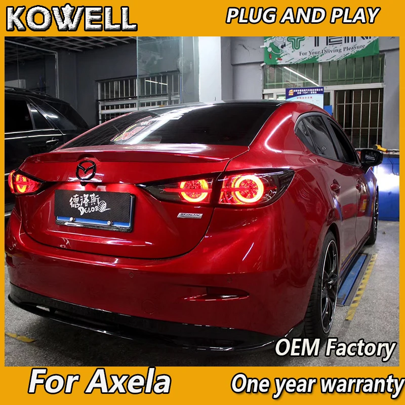 Автомобильный Стайлинг для Mazda 3 хвост светильник s 2013-2016 Mazda3 Axela светодиодный