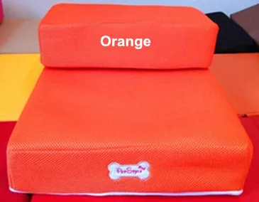 Orange Размеры S, L Pet лестницы для товары собак шаг постельные матрасы розовый зеленый желтый Малый Средний животных рампы Чихуахуа Йоркшир Прямая - Цвет: Orange