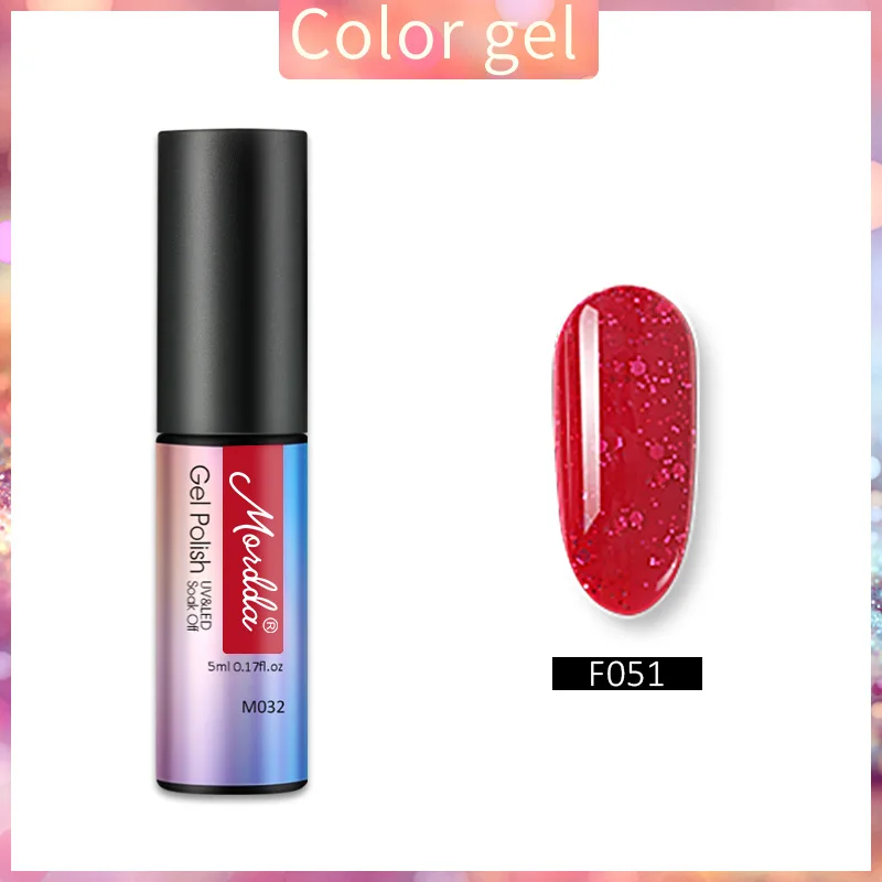 Профессиональный гель для ногтей 5 мл чистый цвет УФ светодиодный Гель лак
