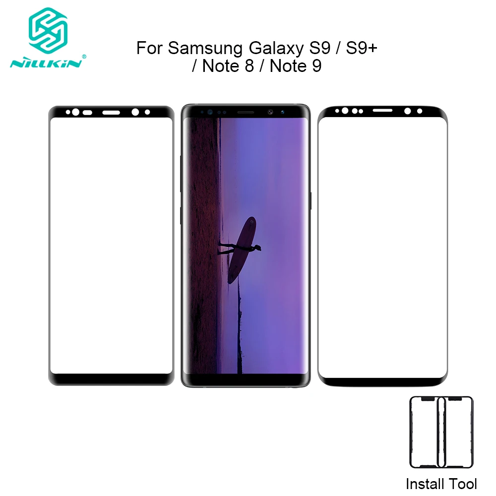 Nillkin для Samsung Galaxy S9/S9 +/Note 8/Note 9 Защита экрана закаленное стекло полное покрытие DS +