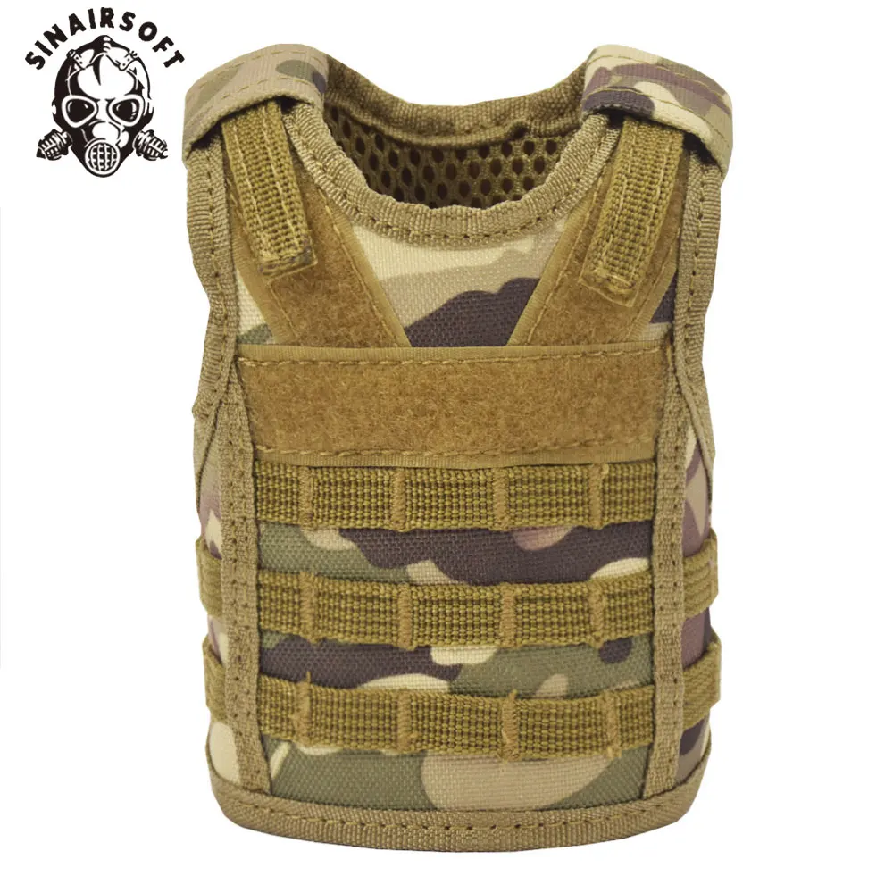 Тактический мини Жилет Molle для пива премиум класса миниатюрные военные охотничьи