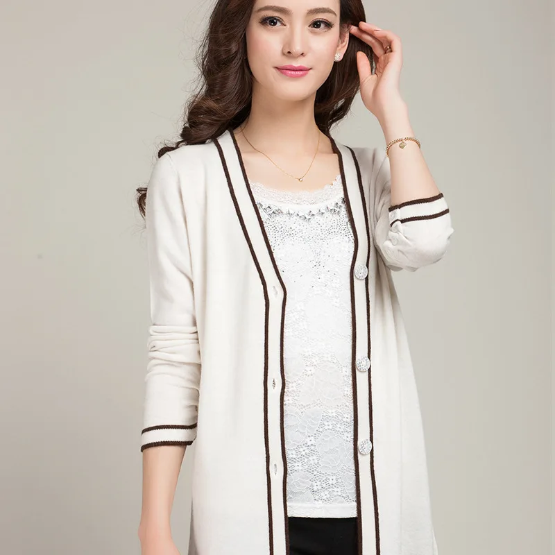 New Thin knit cardigan sweater new spring summer hollow loose shawl long women's thin coat |