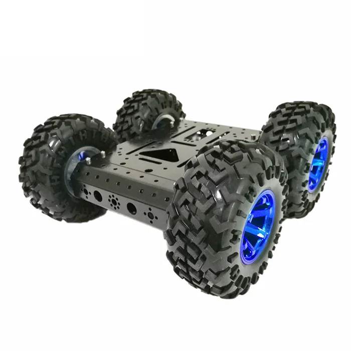 SZDoit C3 умный DIY робот набор 4WD 4 колесный 12В мотор|Радиоуправляемые автомобили| |