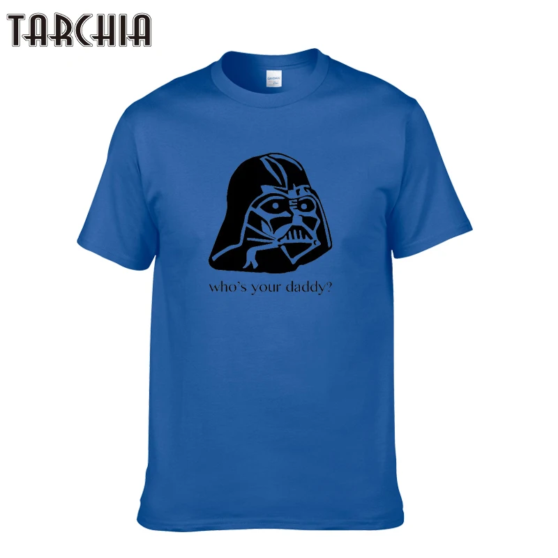 TARCHIA 2021 новая забавная летняя футболка хлопковые топы футболки кто ваш папа
