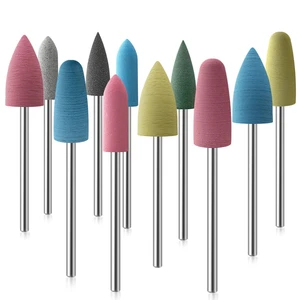 Фрезер KADS для маникюра и педикюра, резиновая машинка, аксессуары для ногтей, модные инструменты для ногтей, 1 шт.