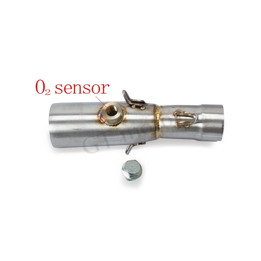 Мотоцикл выхлопной модифицированный скутер передняя Труба без шнуровки полная