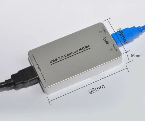 HDMI к USB3.0 видео Захват 1080P60FPS UVC Win MAC Linux Potplay VLC OBS Xsplit | Безопасность и защита