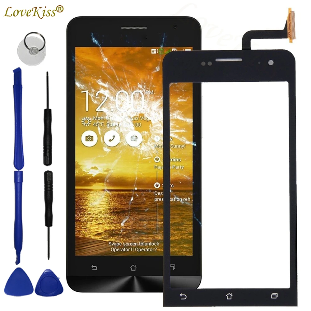 Zenfone5 Передняя панель для Asus Zenfone 5 A500CG сенсорный экран сенсор A501CG ЖК дисплей