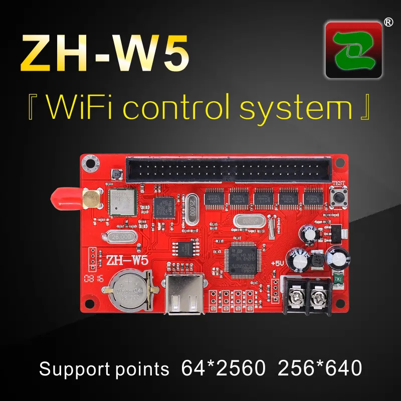 Zhonghang Беспроводной Wi Fi P10 P3.75 led экран дисплей контроллера карты ZH Wn Wm W0 W1 W2 W3 W4 W5 W6