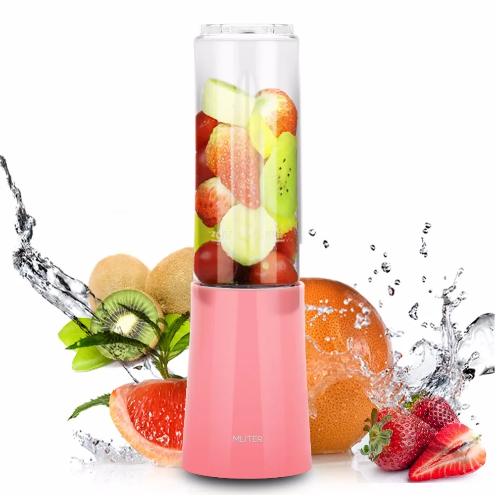 Один-Пресс мини личные Blender Портативный Sport Bottle соковыжималки молочный коктейль