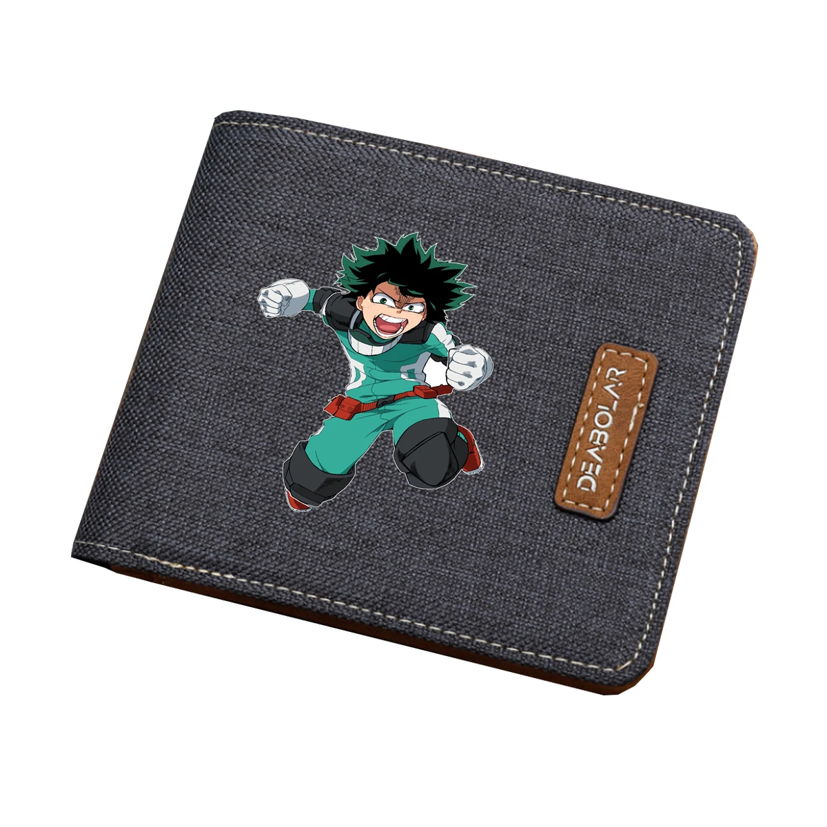 Мой герой кошельки Boku без Академии Izuku Midoriya короткий кошелек мультфильм
