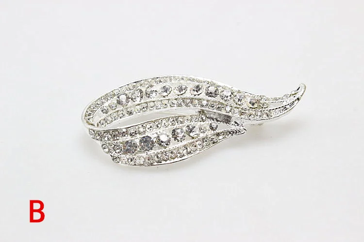 1 шт. Кристалл Rhinestone Шипованная Элегантная Брошь Pins модные женские туфли цветок
