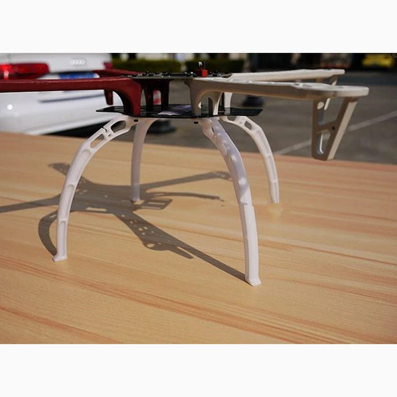 DIY самолет Qudcopter штатив на колесах посадочное снаряжение посадочная защита для F450