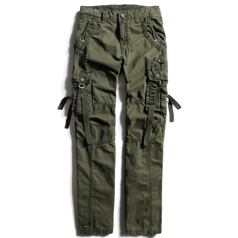 Мужские камуфляжные брюки карго летние повседневные тактические черные