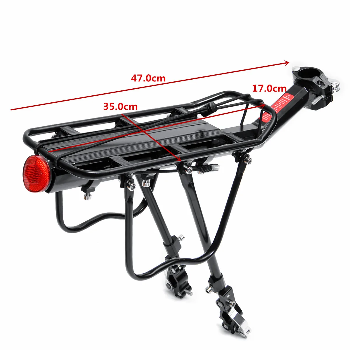 Bicycle Mountain Bike Carrier Cargo Rear Rack Shelf Bicycle Luggage Rack Can Load 50kg Cycling Accessories