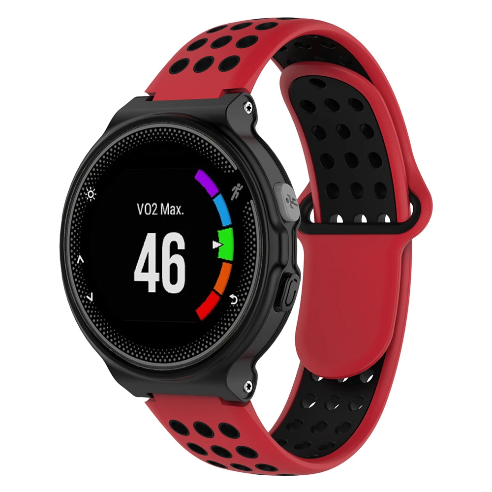 Новый силиконовый Смарт Браслет ремешок для наручных часов Garmin Forerunner 220 230 235 620 630