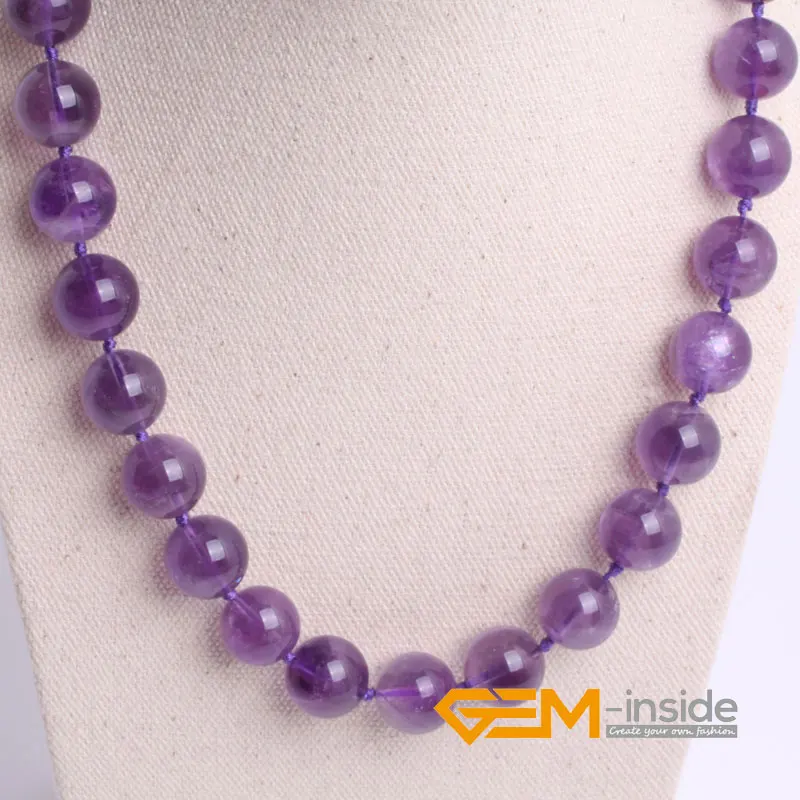 Ожерелье из натурального аметита счастливый камень для аквариума близнецы Лео