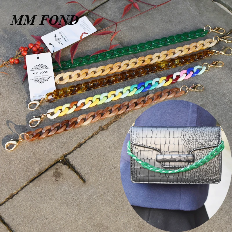 Прозрачный акриловый ремешок для женской сумочки 25 см 1 5 х2 см|shoulder bag belt|bag strapshoulder