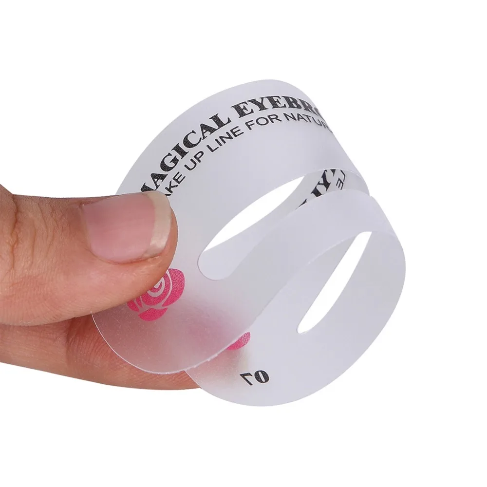 24 шт./компл. Pro трафарет для бровей многоразового использования набор глаз DIY