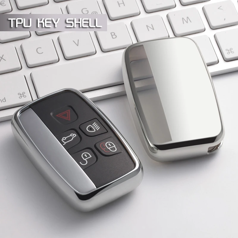 Чехол для автомобильного ключа из мягкого ТПУ чехол Land Rover A9 Range Sport Evoque Freelander 2 Jaguar