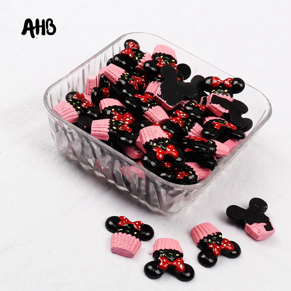 AHB Resin Candy Donut Handmade Accessories HairClip Making Supplies Drawstring Pouch for DIY Crafts Scrapbook Materials | Дом и сад