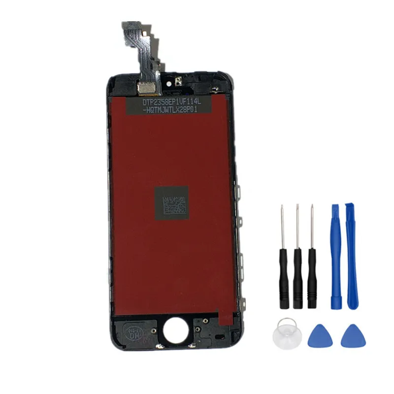 High Quality LCD For iPhone 5C Display With Touch Screen Digitizer Assembly 100% Tested Replacement +Tools Free Shipping | Мобильные