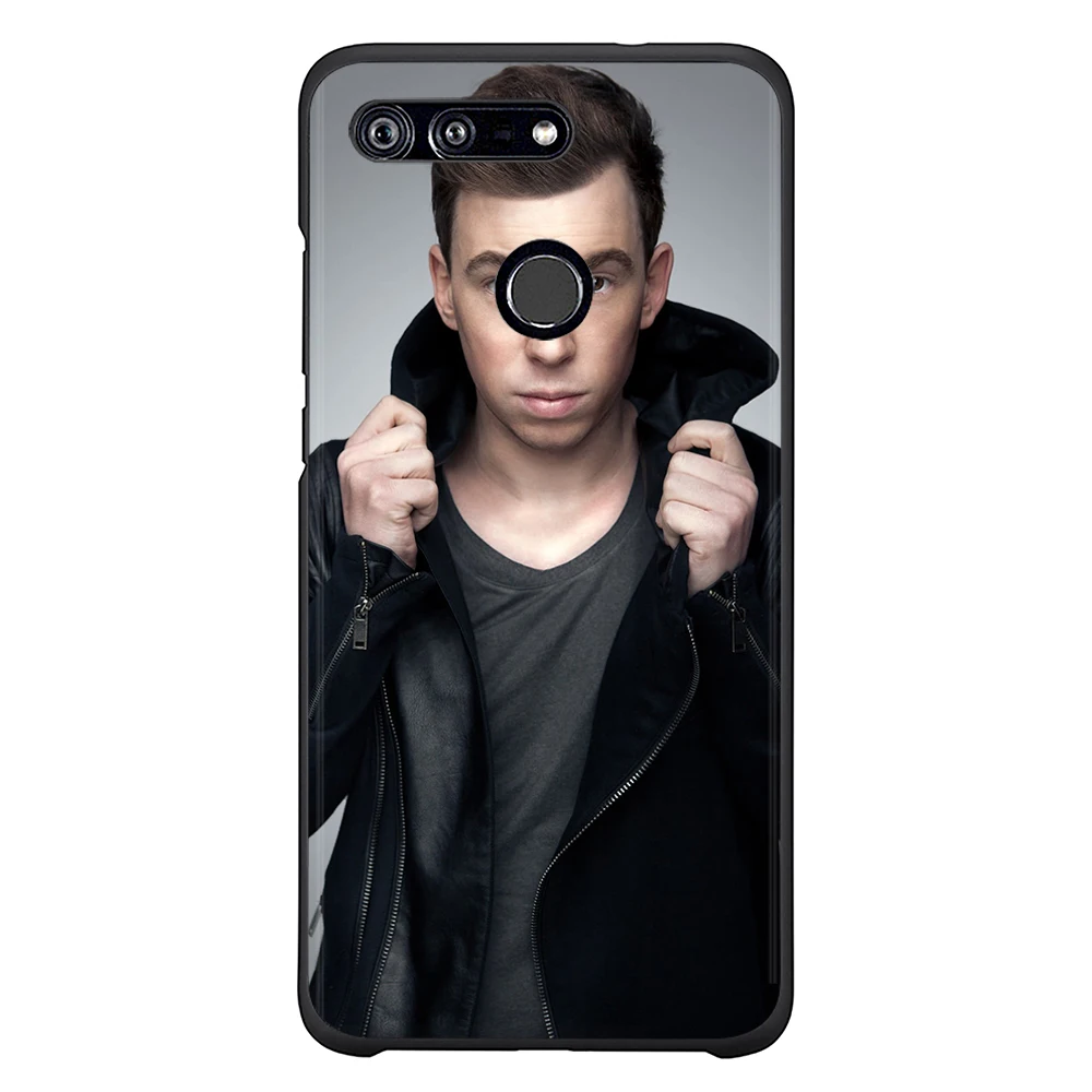Black TPU Printed Case for Honor 7a Silicone Phone Huawei Nova 3 3i 8x Back Cover |