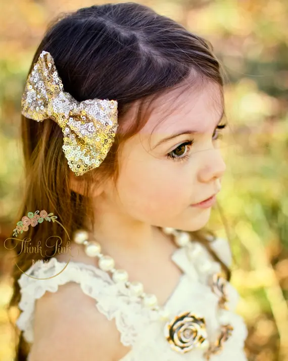 1 шт. детские заколки для волос с большим бантом |