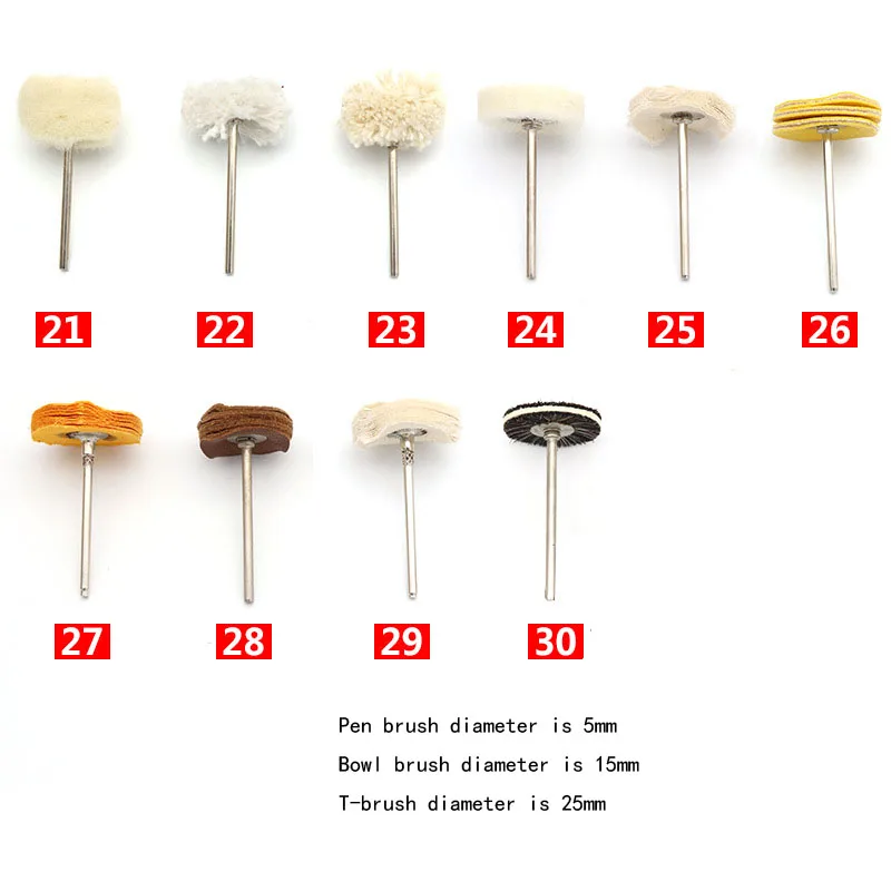 30 шт. шлифовальный станок сварочные полировальные стаканы буровые долота для