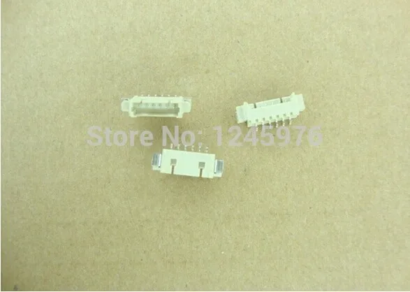 Бесплатная доставка 100 шт. 1 25 мм 27 6 контактный разъем FPC типа smd|connector|smd connectorsmd |