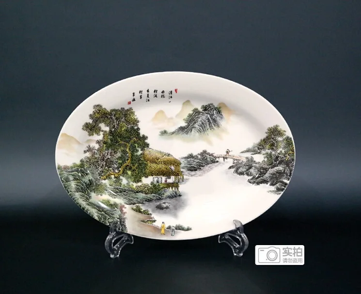 Керамическая посуда Jingdezhen guci 56 штук костяные фарфоровые стандартные тарелки и