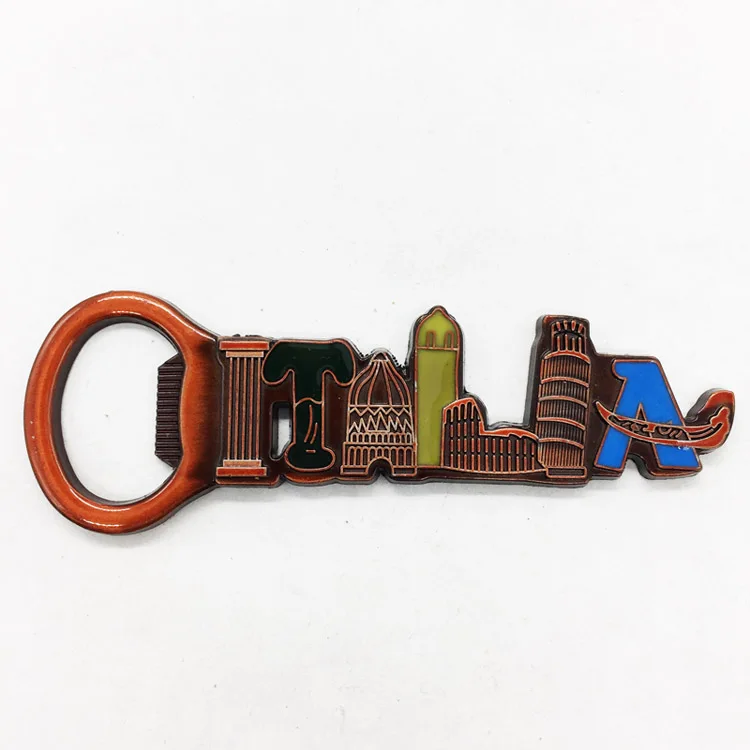 Страна Италия Испания туристический сувенир Сплав открывалка отвертка