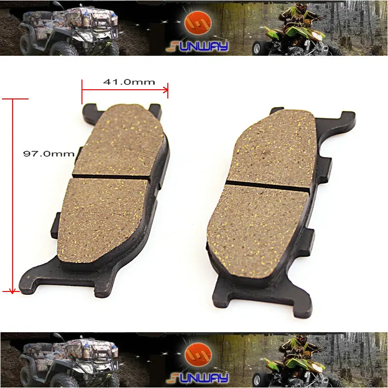 

Motorcycle Brake Pads for FZX250 ZEAL 50cc-150cc ATVs Go Kart Dirt Bike