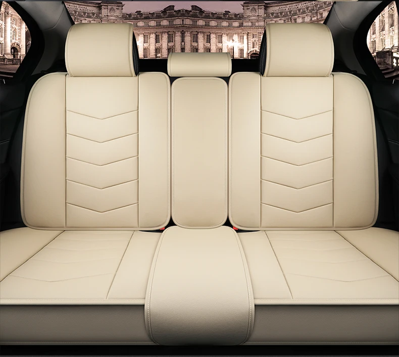 Ультра-роскошный защитный чехол для автомобильного сиденья, Автомобильная подушка для большинства четырехдверных сидений и внедорожников