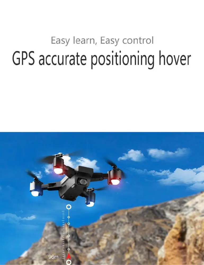 SMRC S20 Wi-Fi FPV с камерой 1080P gps динамическое отслеживание 18 минут время полета Радиоуправляемый Дрон Квадрокоптер удаляет управление игрушки Детский подарок