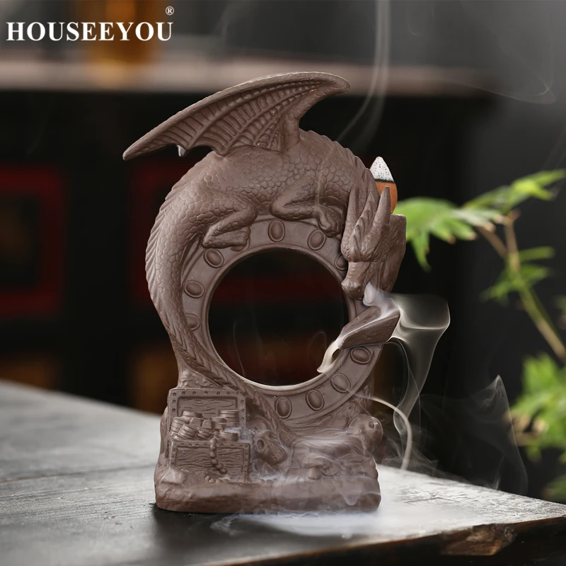 Курильница HOUSEEYOU для ароматерапии ароматическая подставка с изображением