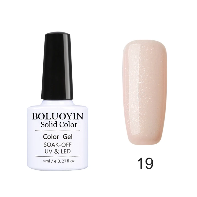 

1pcs 8ML Pink Nude Soak Off UV Gel Polish Purple Black White Nail Gel Long Lasting Pure Color Gel Nail Varnish Manicure Varnish