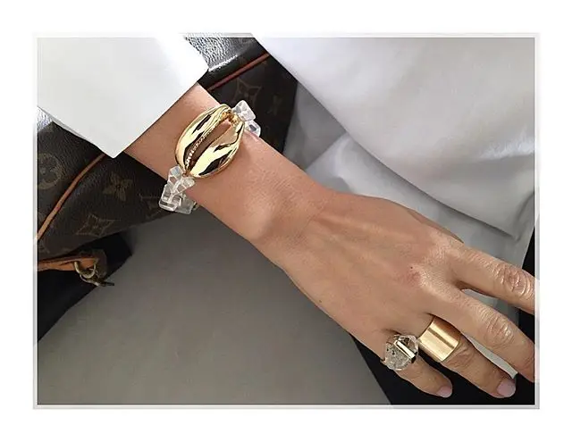 Concha черный металлик мужской seashell браслет Бижу femme мужской pulseira feminina раковина Каури браслет ювелирные изделия браслеты для женщин