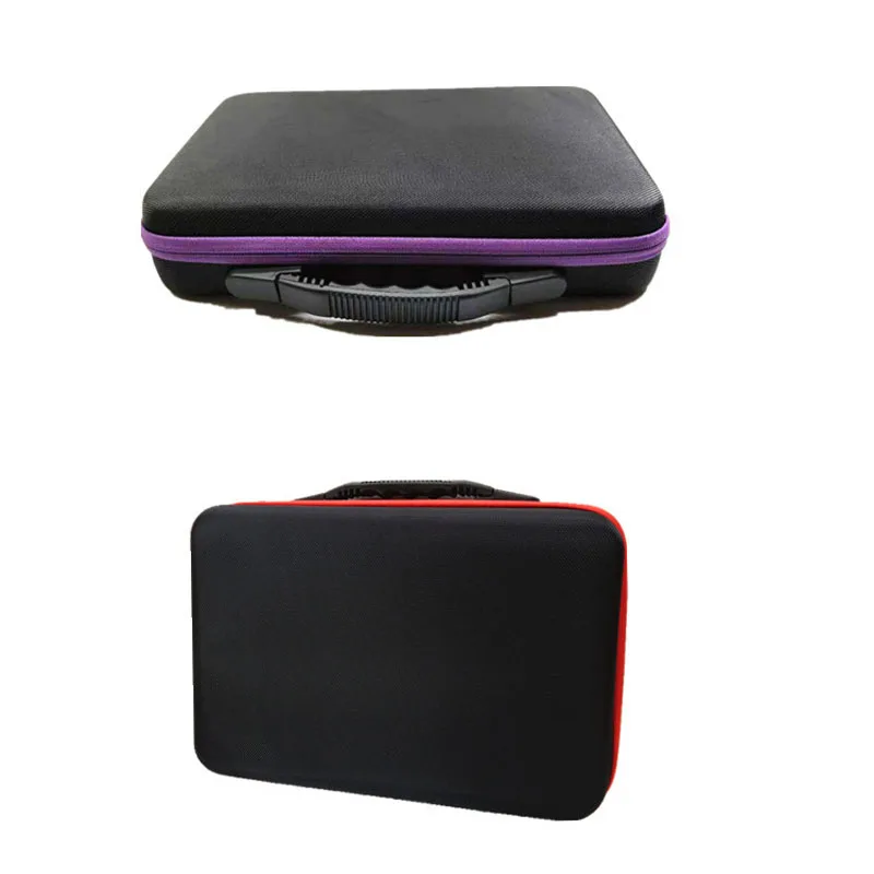 30/60 Bottles Diamond Painting Box Container Storage Carry Case Holder Hand Bag Zipper Design Shockproof Durable | Дом и сад