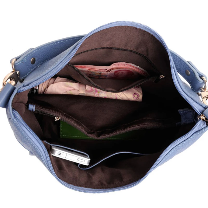 Женская сумка хобо из натуральной кожи 5 цветов|bag mulberry|bag 600dbag kraft |